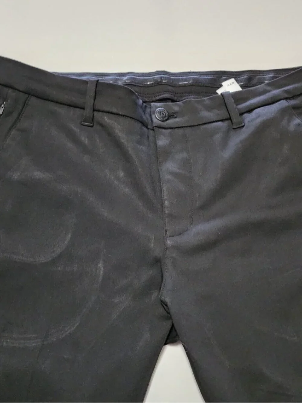 DUER Black Smart Stretch Tech Mid Rise Slim Fit Trousers